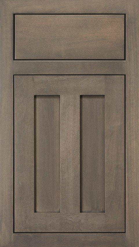 Bertch Bridgeport Inset door in Alder Chinchilla